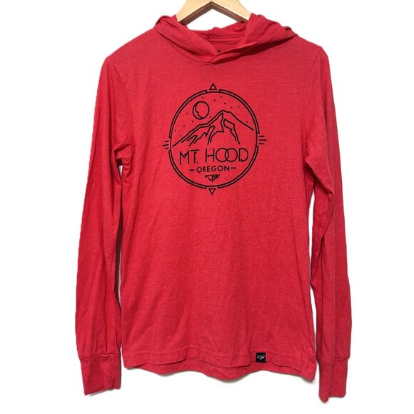 MT Hood OR Timberline Lodge Long Sleeve T Hoodie, Size Small - Picture 1 of 5